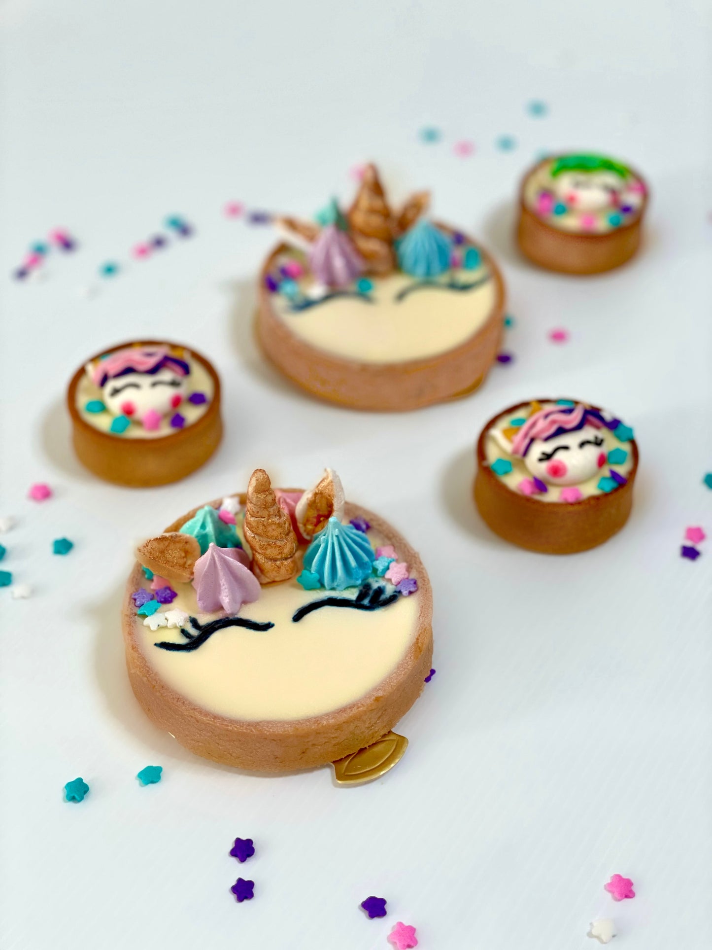 Unicorn Tart & Tartlet